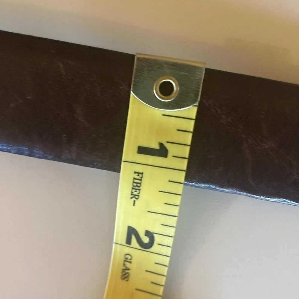Ralph Lauren Genuine Italian Leather Belt Sz 36 Men’s Brown Classic distressed